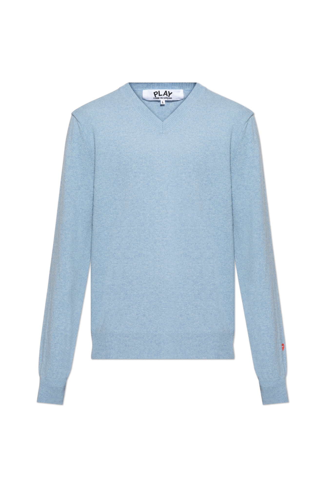 Comme des Garçons Play V-neck sweater | Men's Clothing | Vitkac